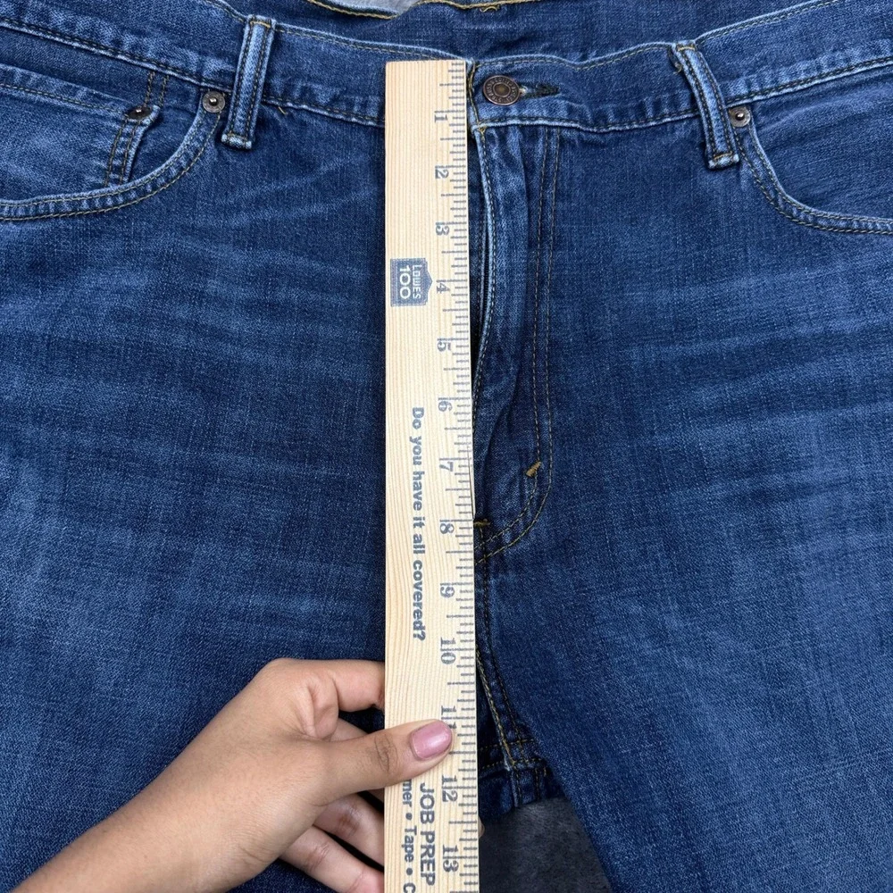Levi's 569 Loose Straight Jeans Mens 38x30 Blue Denim Relaxed Fit 00569-0162